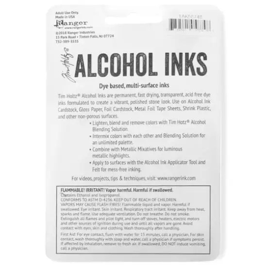 Ranger Tim Holtz&reg; Alcohol Inks Key West {9}