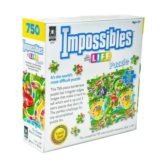 Impossibles Puzzle - Hasbro The Game of Life: 750 Pcs {4}