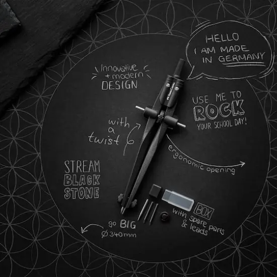 Faber-Castell&reg; Stream Quickset Compass {8}