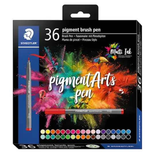 STAEDTLER&reg; Pigment Brush Pens {1}