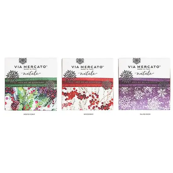 European Soaps Winter Berry Natale Match Box Set, 50ct. {6}