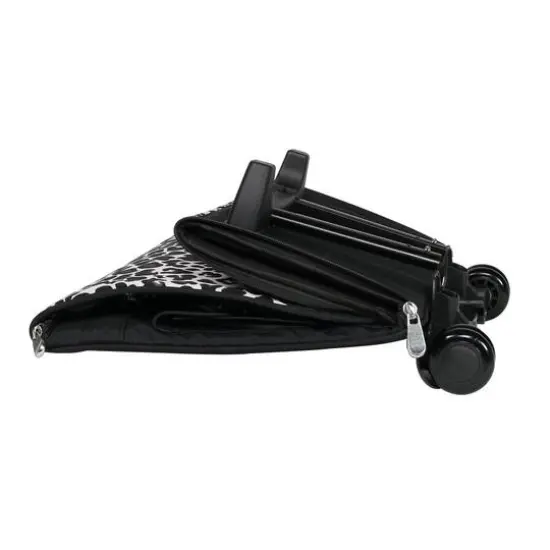 Everything Mary Collapsible Cheetah Print Rolling Sewing Machine Tote {4}