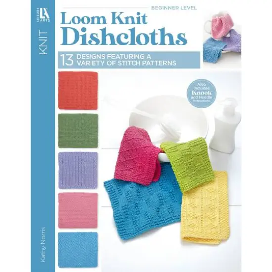 Leisure Arts&reg; Loom Knit Dishcloths Book {1}