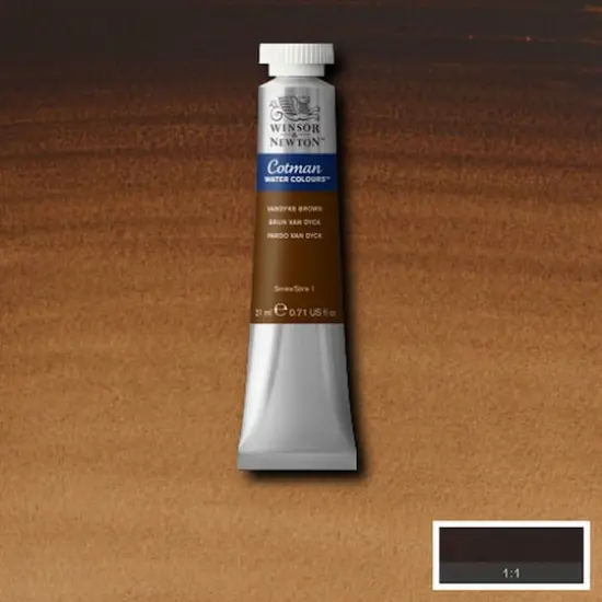 Winsor & Newton® Cotman® 0.71oz. Watercolor Paint Vandyke Brown {1}