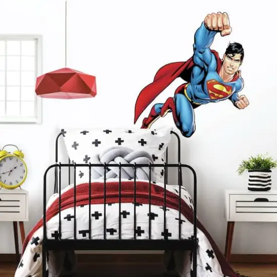 RoomMates Superman Day Of Doom Peel & Stick Giant Wall Decal {5}