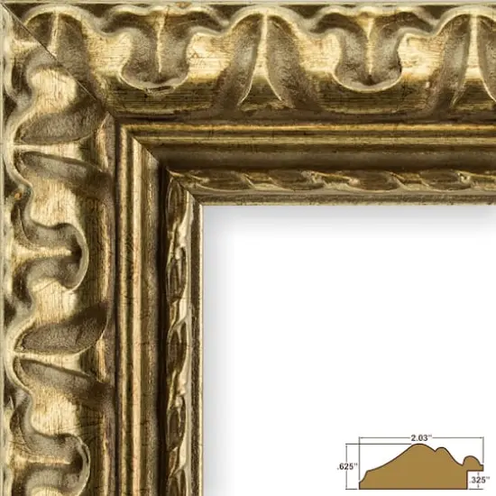 4 Pack Craig Frames Bravada Ornate Bronze Picture Frame {3}
