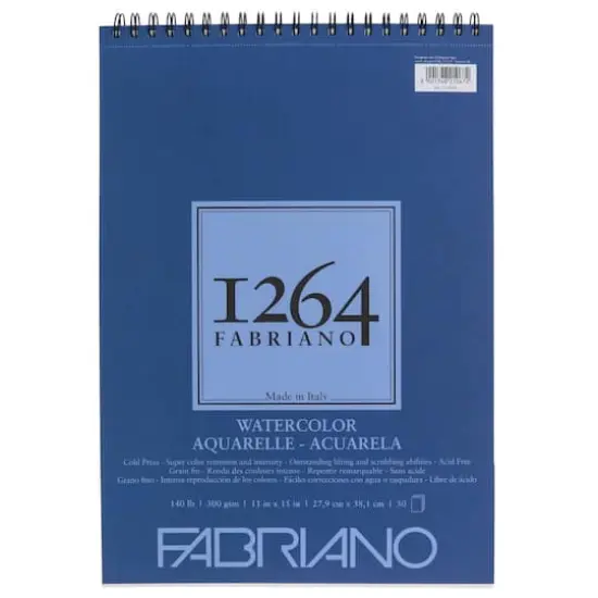 Fabriano&reg; 1264 Spiral Bound Watercolor Pad {1}