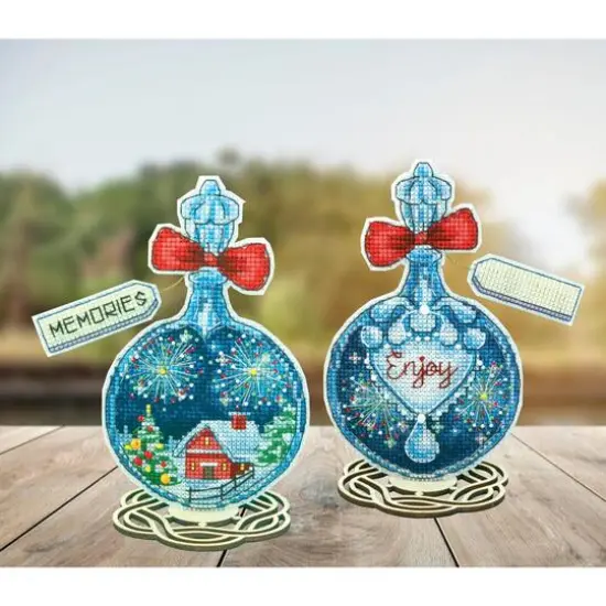 Crystal Art Plastic Canvas Counted Cross Stitch Kit Scent Of Life {5}