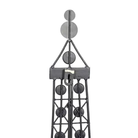 32" Black Metal Eiffel Tower Glam Wall D&eacute;cor {7}