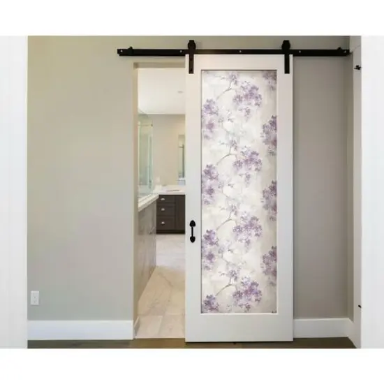 RoomMates Weeping Cherry Tree Blossom Peel & Stick Wallpaper Purple {5}