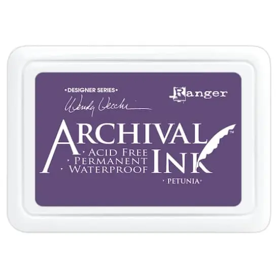 Ranger Archival Ink&trade; Pad Petunia {1}