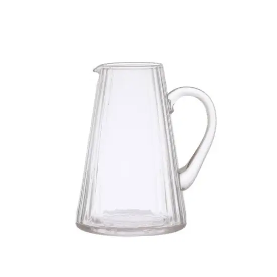 Hello Honey&reg; 60oz. Clear Ribbed Glass Pitcher {1}