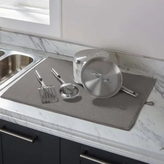 Kitchen Details Jumbo Gray Drying Mats, 2ct. {6}