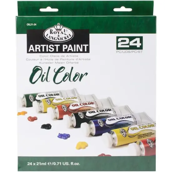 Royal & Langnickel&reg; Artist Color 24 Color Oil Paint Set {1}