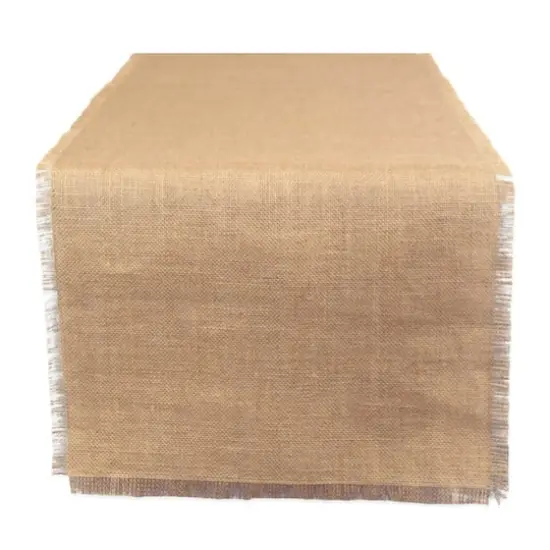 DII&reg; 74" Jute Table Runner Nautral {1}