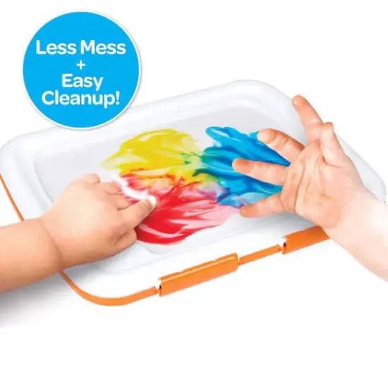 Crayola&reg; Easy-Clean Fingerpaint {7}