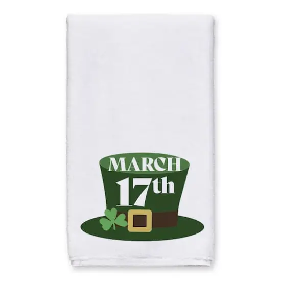 March 17th Top Hat Tea Towel Set {3}