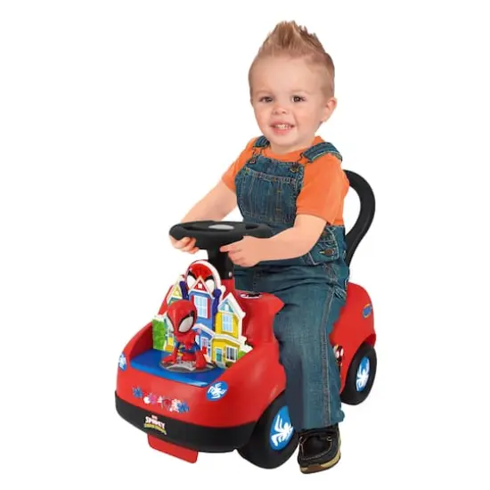 Kiddieland Marvel&reg; Lights n' Sounds Spidey Adventure Ride-On {3}