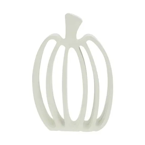 11.75" Die Cut Pumpkin Tabletop D&eacute;cor by Ashland&reg; White {2}