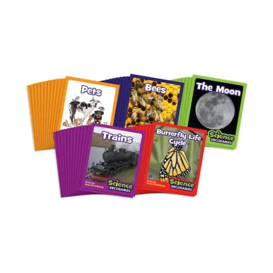 Junior Learning Science Decodables Non-Fiction Boxed Educational Learning Set {5}