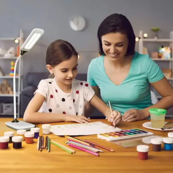 Ottlite Enhance LED Sanitizing Desk Lamp {9}