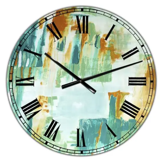 Designart 'On Your Right Oversized Modern Wall Clock {1}