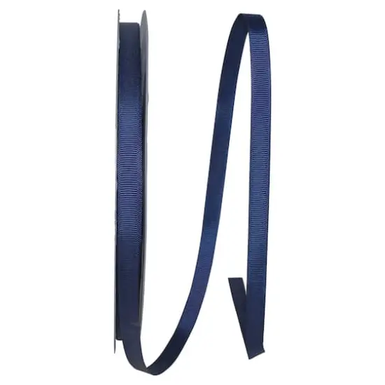 Reliant 3/8" x 100yd. Grosgrain Ribbon Light Navy {1}