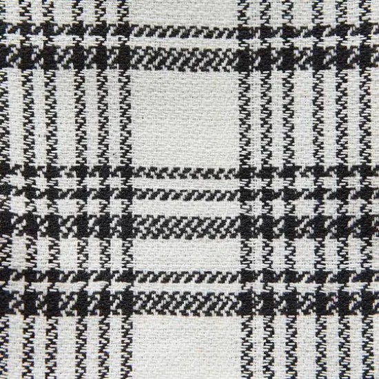 DII&reg; Assorted Black Woven Dishtowels Set {6}