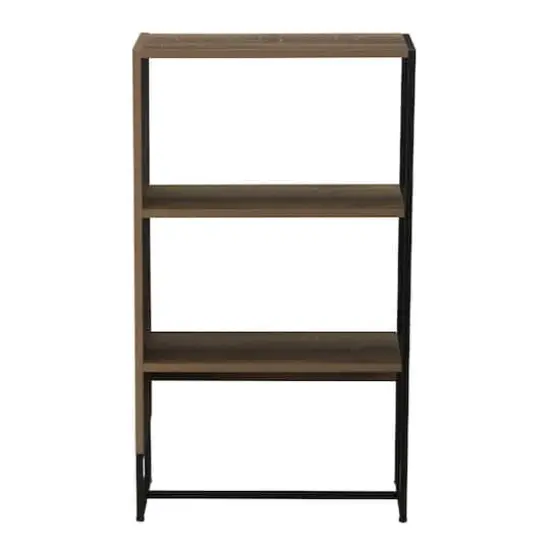 Household Essentials 41" Wrap Bookshelf Black {6}