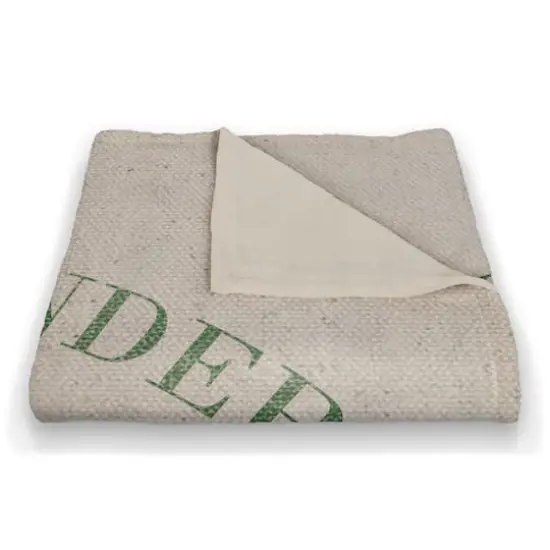 Meet Under Mistletoe 50x60 Coral Fleece Blanket {3}