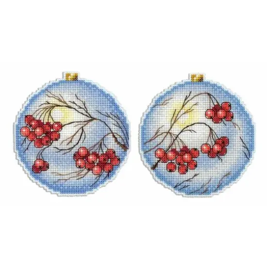 MP Studia Christmas Tree Decoration - Rowan Plastic Canvas Counted Cross Stitch Kit {7}