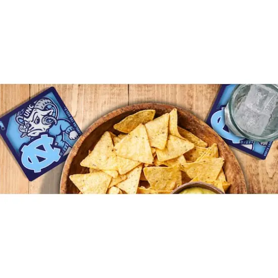 College Team 3D Logo Series Coasters, 2ct. North Carolina Tar Heels {4}