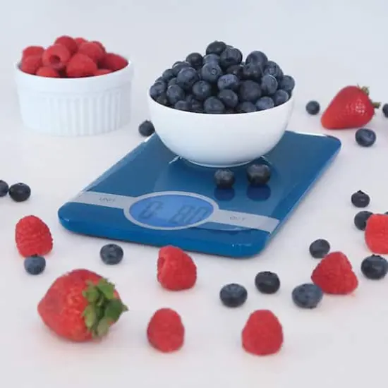 Escali&reg; Ciro Blue Digital Scale {7}