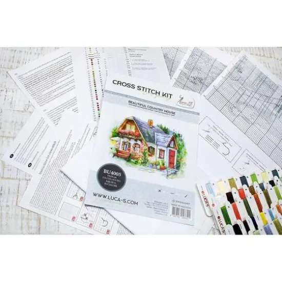 Luca-s Beautiful Country House Counted Cross Stitch Kit {15}