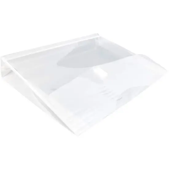 JAM Paper 9.75" x 13" Plastic Hook & Loop Closure Envelopes, 12ct. Clear {6}