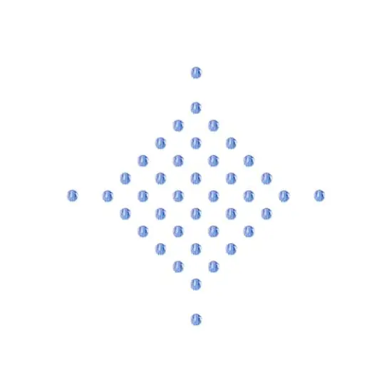 John Bead Preciosa 4mm Czech Crystal Glass Faceted Round Beads, 40ct. Sapphire {4}