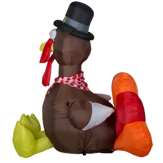 6ft. Airblown&reg; Inflatable Thanksgiving Turkey {4}