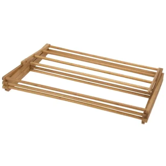 Household Essentials Drying Rack (Bamboo, 29") {5}