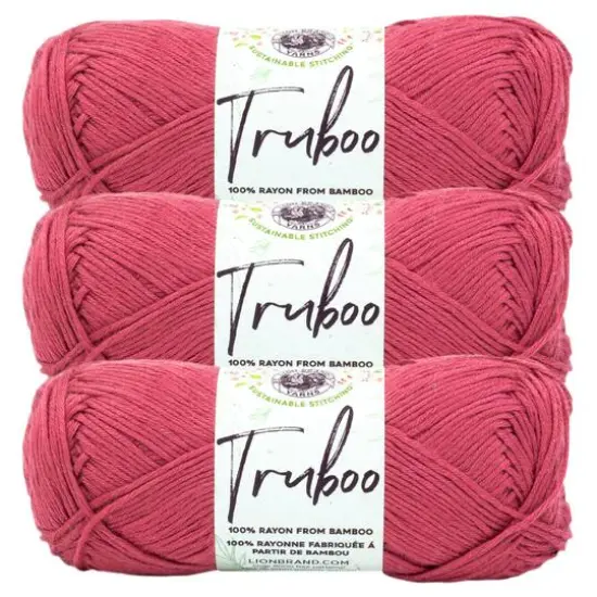 3 Pack Lion Brand&reg; Truboo Yarn Sienna {2}