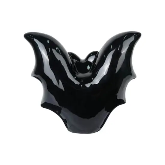 8" Black Bat LED Ceramic Tabletop D&eacute;cor by Ashland&reg; {8}