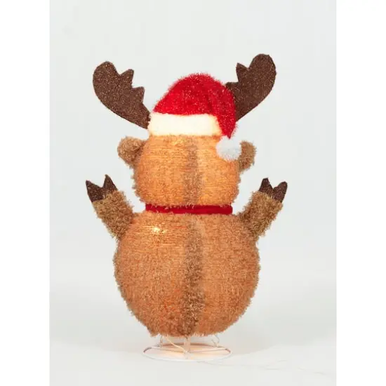 2.5ft. Pop-Up Fluffy Moose Sculpture {3}
