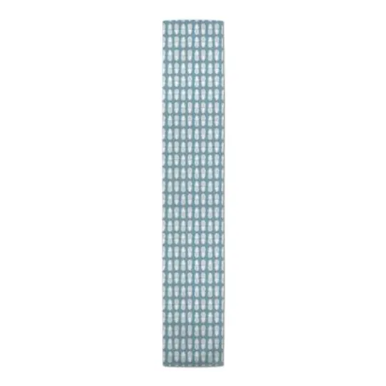 Pineapples Table Runner Light Blue {1}