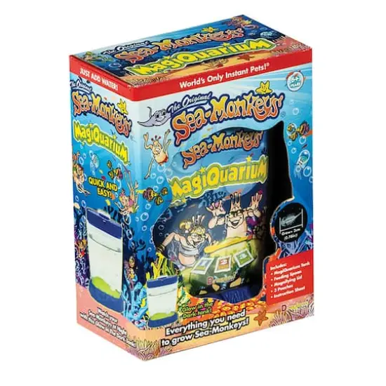 The Original Sea-Monkeys Magiquarium Glow In The Dark Kit {1}