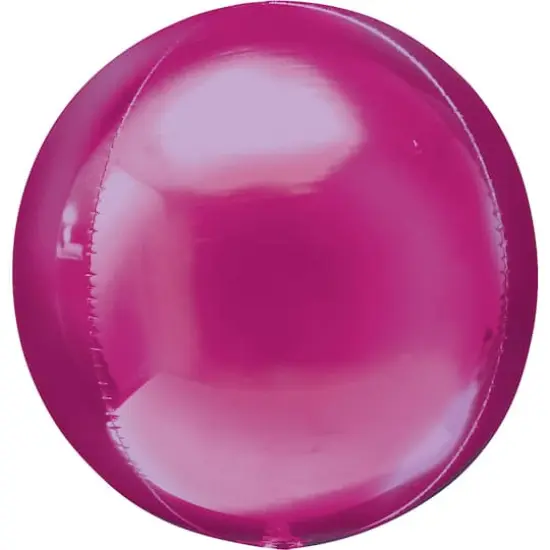 Orbz&reg; 16" Shiny Balloon Pink {1}