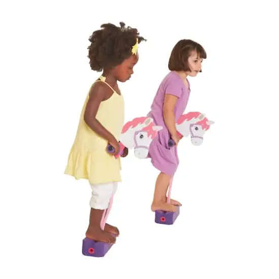 Hop & Squeak Unicorn Pogo Jumper {7}