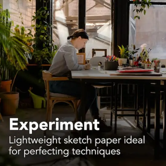 Strathmore&reg; 400 Series Sketch Recycled Sketch Paper Pad, 18" x 24" {3}