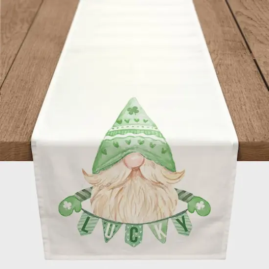 Lucky Leprechaun Long 16" x 90" Cotton Twill Runner {4}