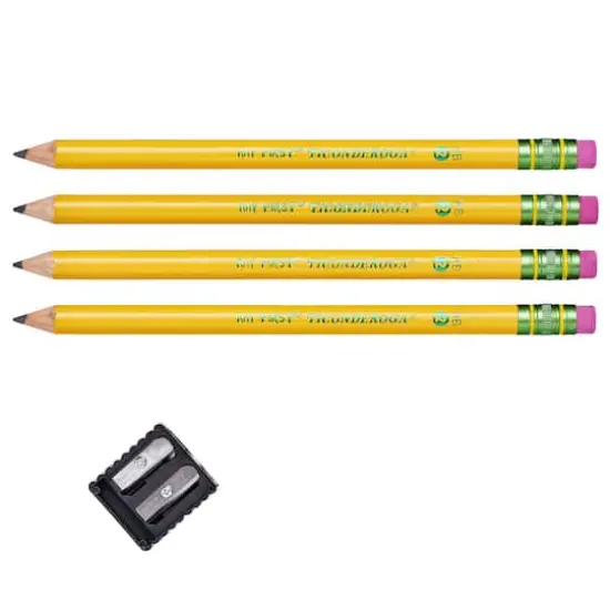 Ticonderoga&reg; My First No.2 Sharpened Pencils, 6 Packs of 4 {6}