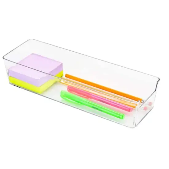 Simplify Medium Rectangular Drawer Organizer Bins, 2ct. {4}