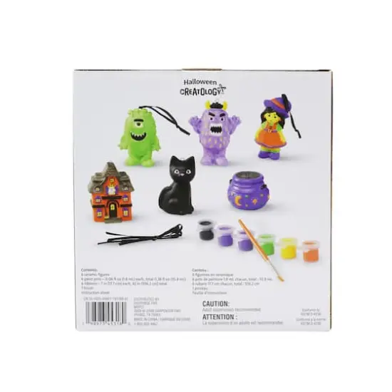 3D Halloween Character Ceramic Ornament Kit by Creatology&trade; {4}